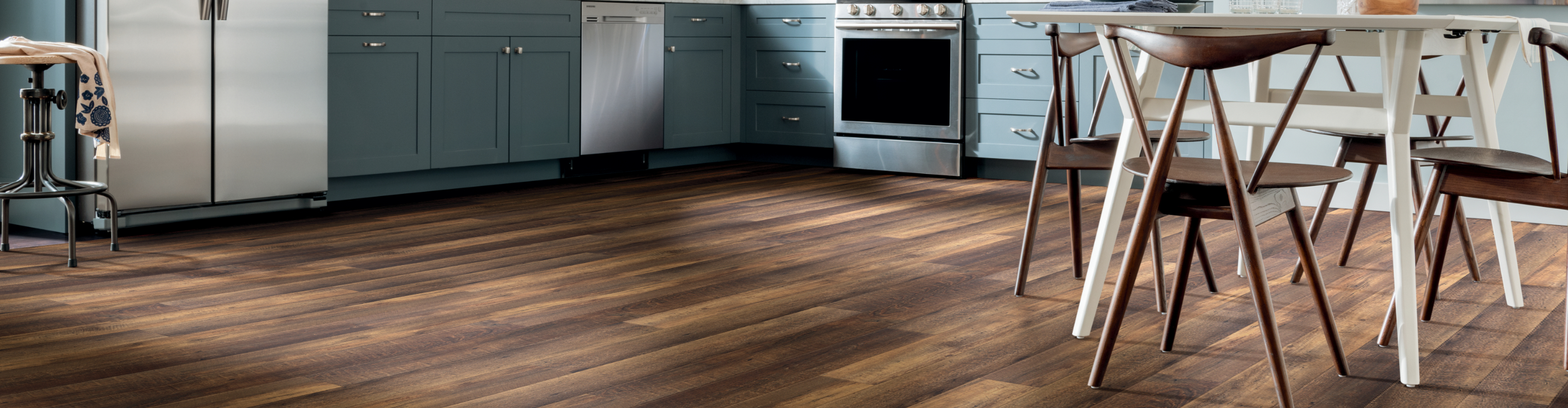 COREtec flooring in kitchen